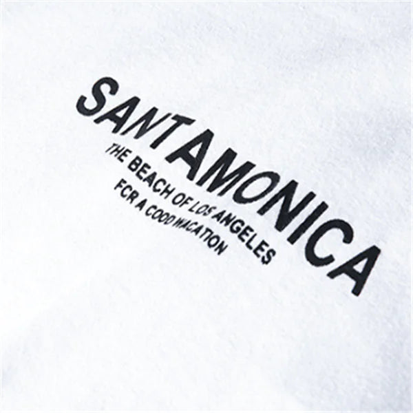 Graphic Letter Print Short Sleeve Hip-Hop T-Shirt