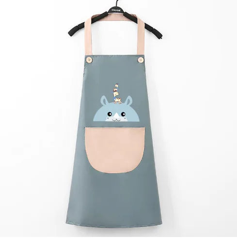 Waterproof Stylish Women's Apron with Custom Logo
