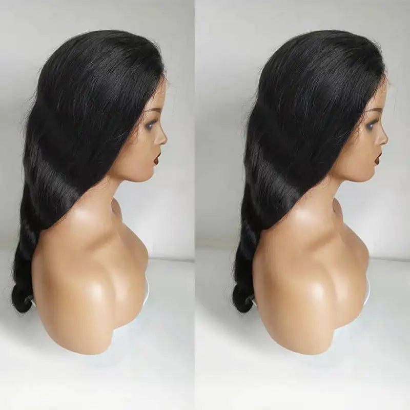 Body Wave Human Hair Lace Closure Wig