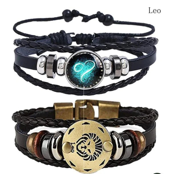 Zodiac Bracelet for Men and Women - Glow in the Dark