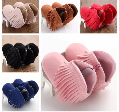 Princess Fringe Boots