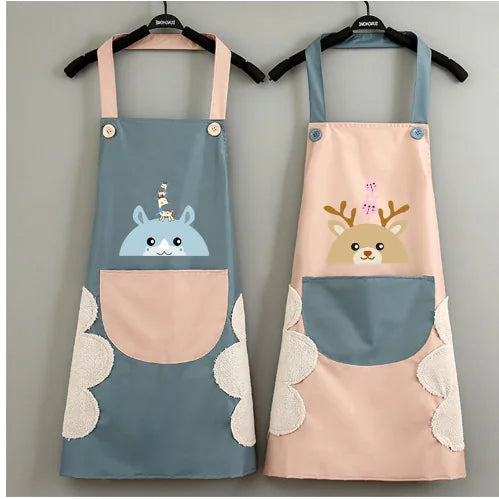 Waterproof Stylish Women's Apron with Custom Logo