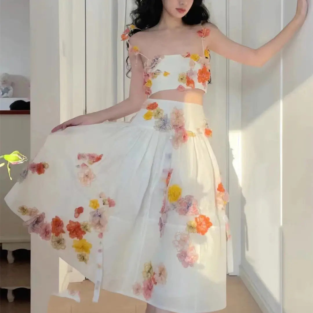 Strapless Tube Top Fairy Skirt for Women