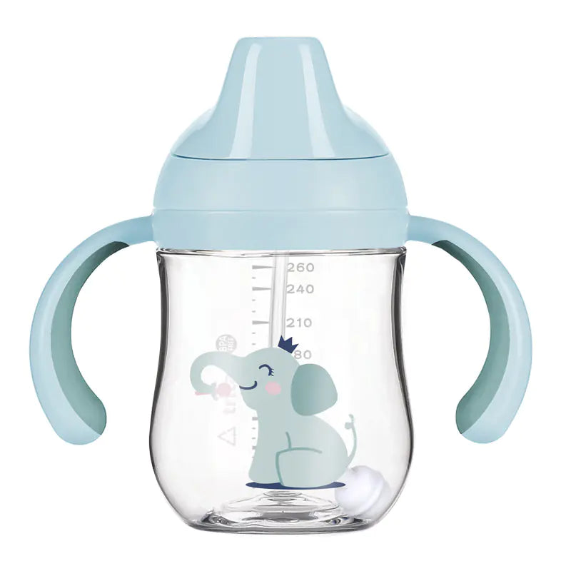 Baby Duckbill Straw Training Drinking Cup