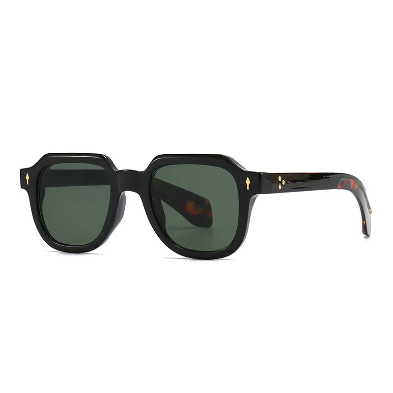 Retro Artistic Sunglasses with Blue Light Protection