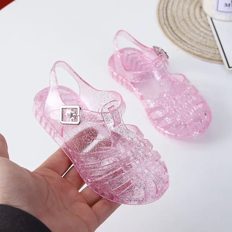 Children's Crystal Cave Soft Bottom Beach Sandals