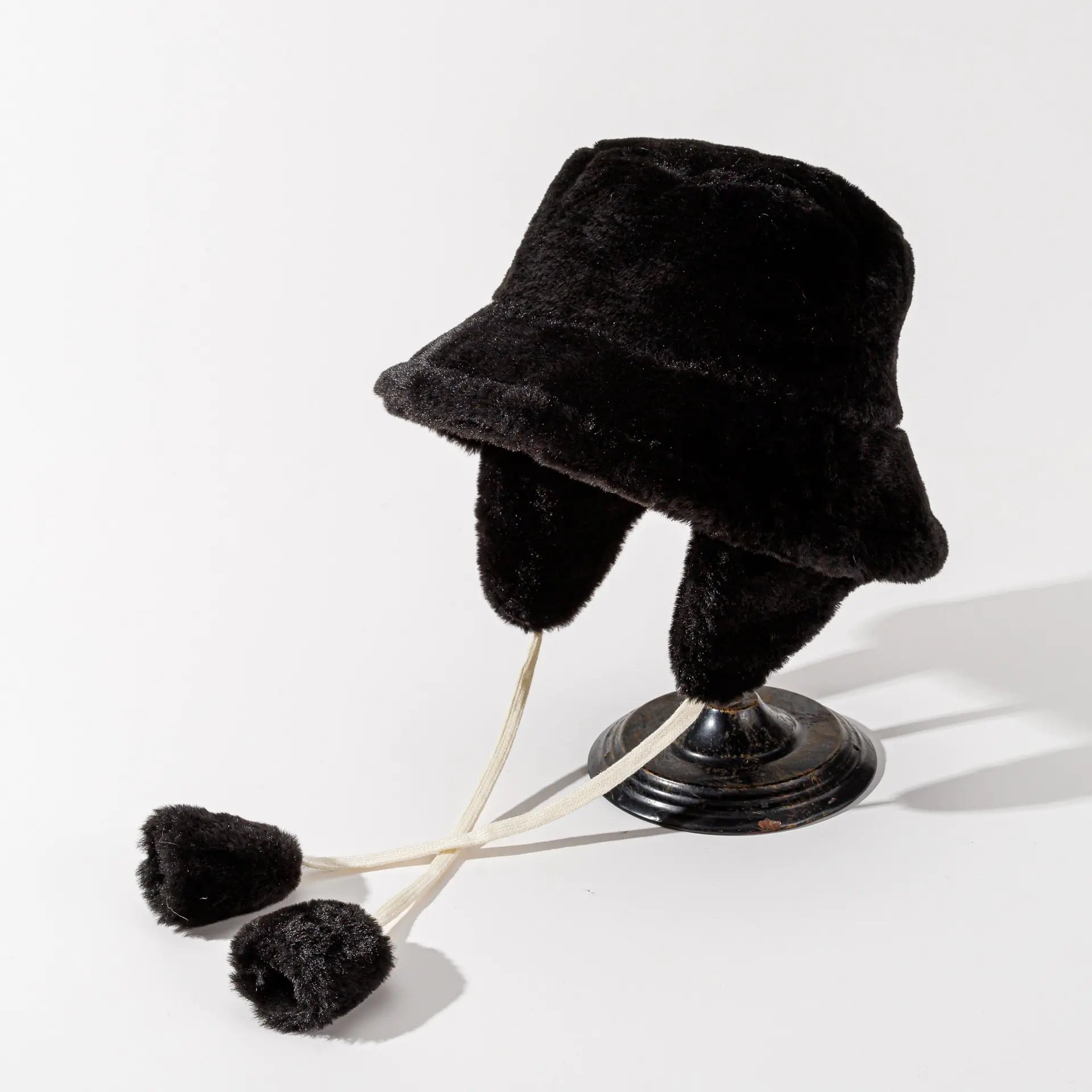 Plush Winter Earmuffs Hat