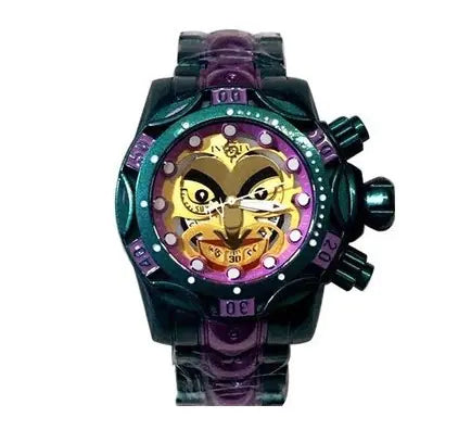 INVICTA Colorful Clown Men's Quartz Watch with Steel Band