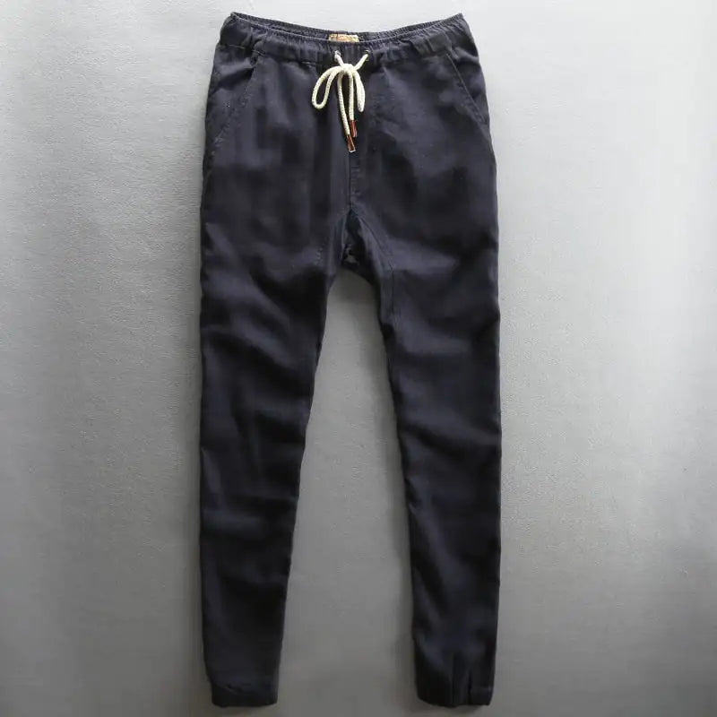 Men's Casual Linen Pants for Spring and Summer