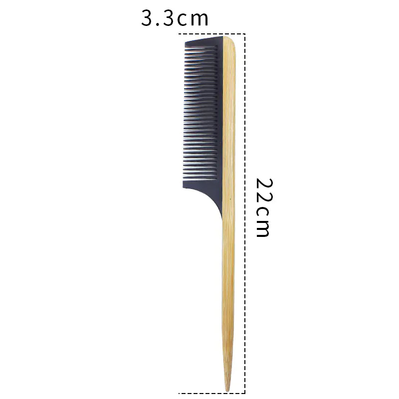 Natural Bamboo Hair Comb Collection
