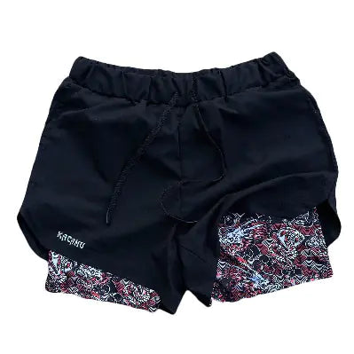 Men's Sporty Double-Layer Breathable Workout Shorts