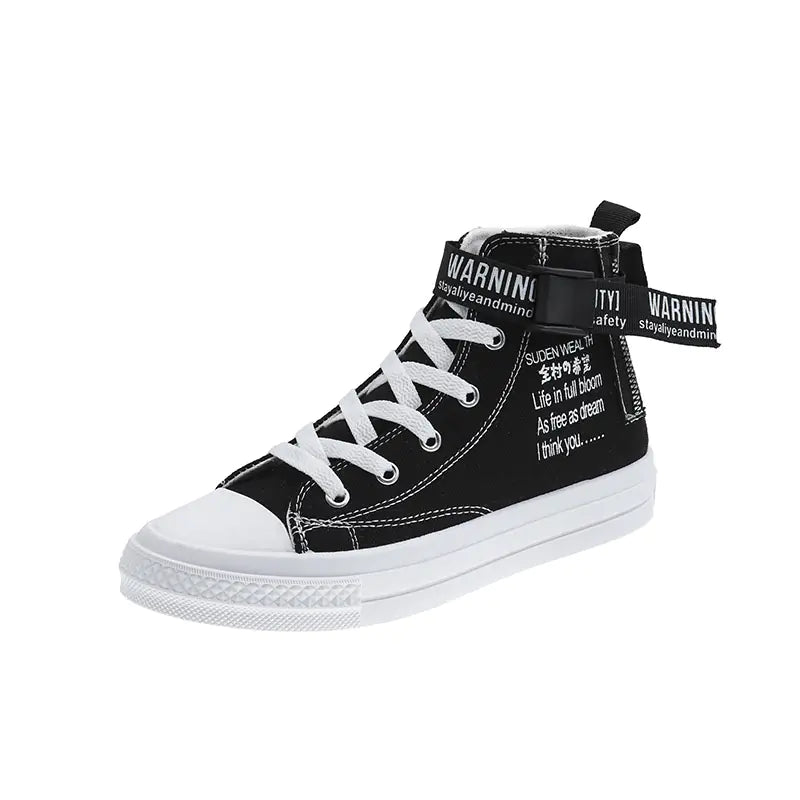 Autumn Canvas High-Top Sneakers