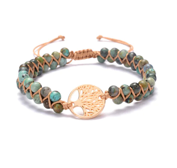 Tree of Life Woven Couple Bracelet