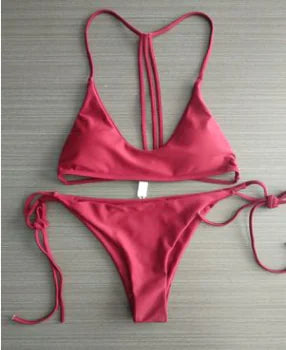 2020 Fashion Solid Color Eco Bikini