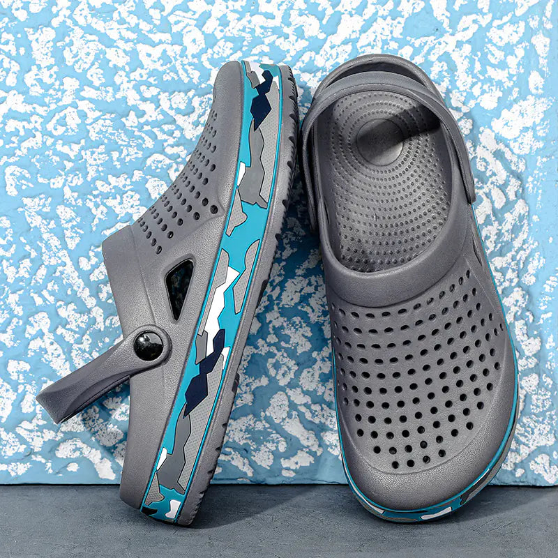 Men's Breathable Outdoor Sandals and Beach Slippers