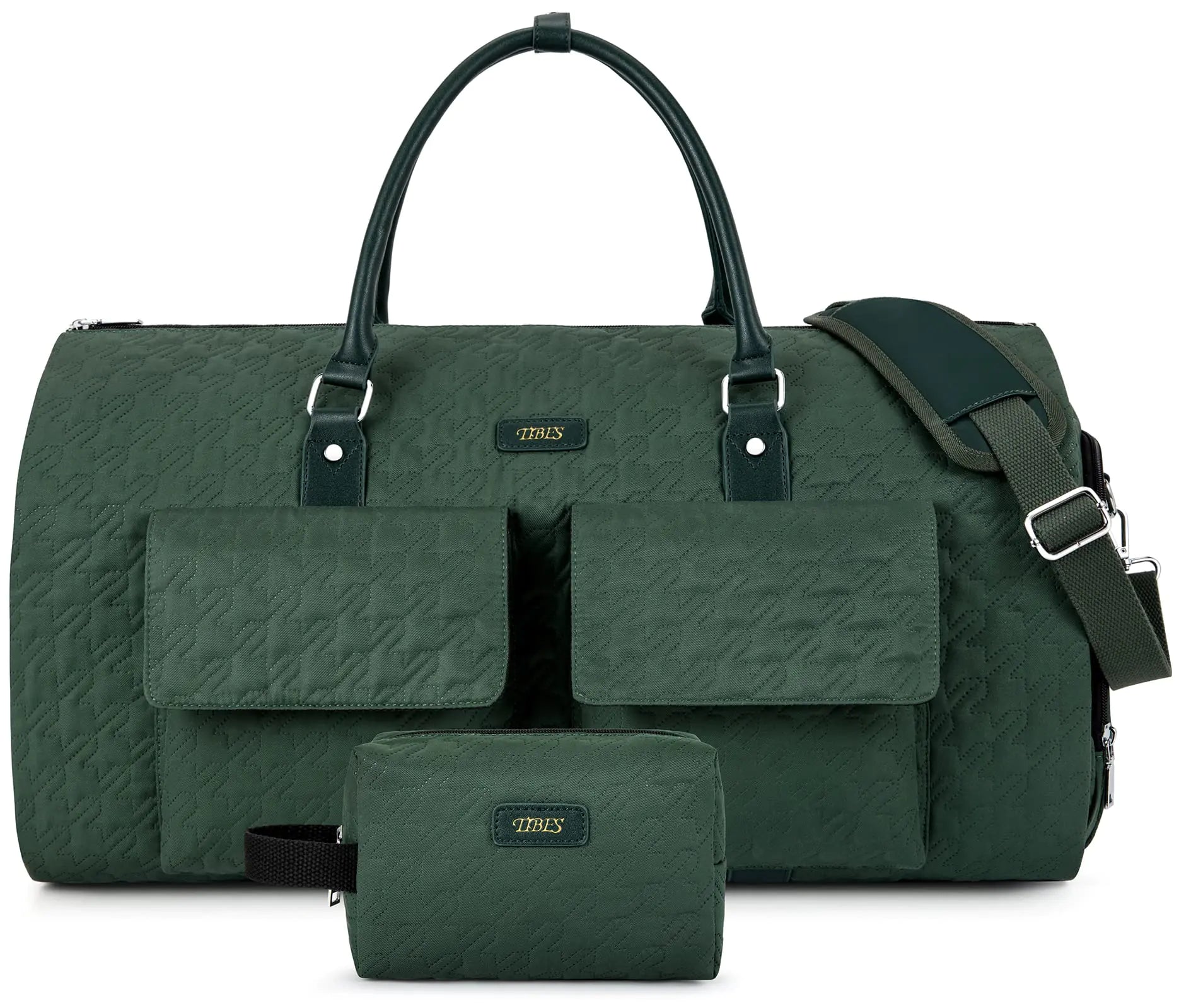 Garment Bag for Travel with Toiletry Bag Convertible Carry On