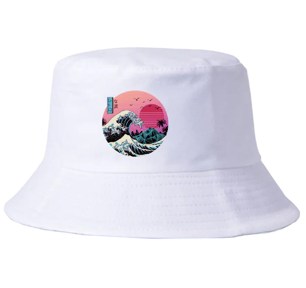 Casual Print Fisherman Hat for Outdoor Sun Protection