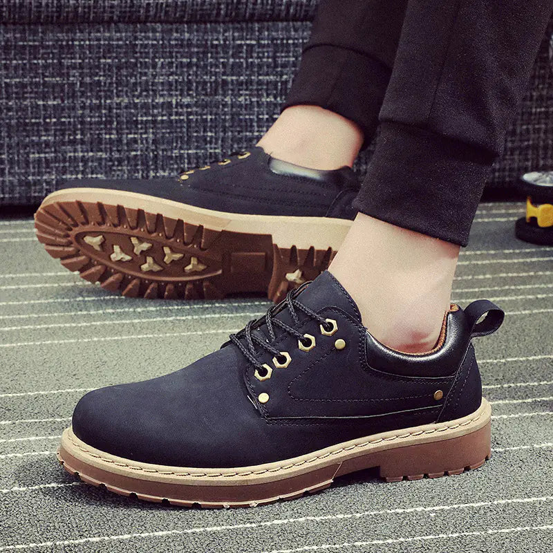 Men's Retro British Style Martin Boots Casual Shoes