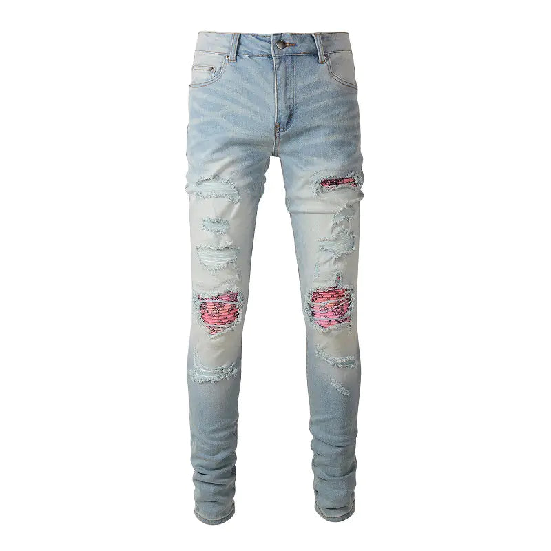 Light Blue Casual Jeans
