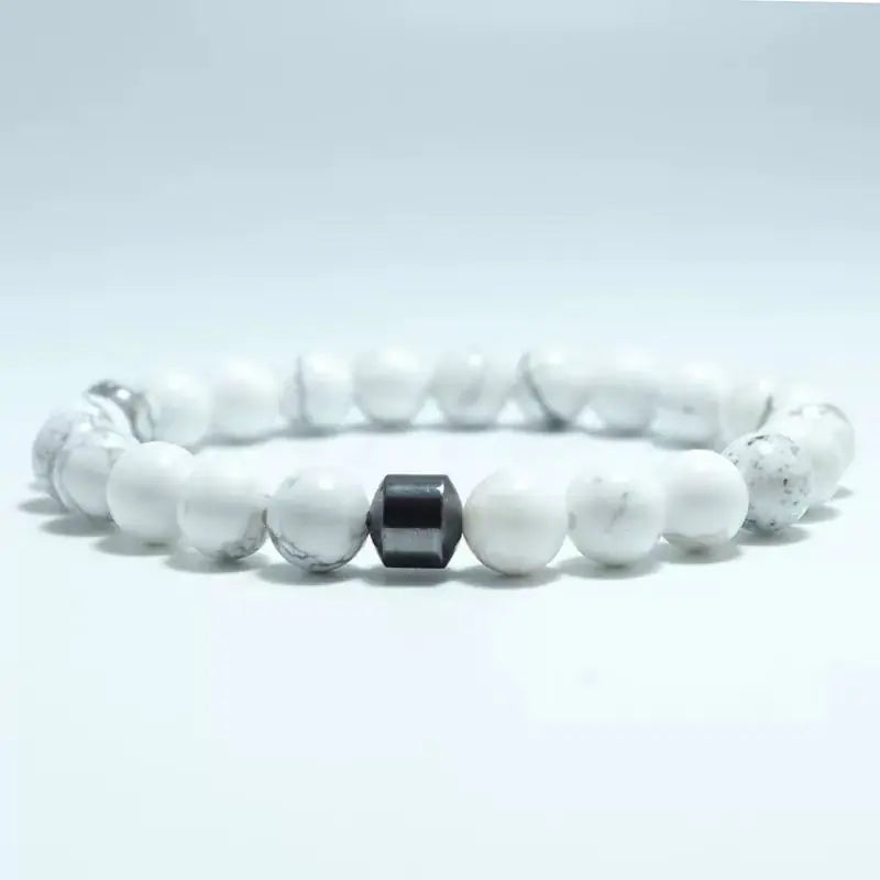 Natural Stone Beaded Bracelet