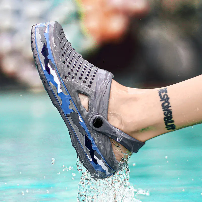 Men's Breathable Outdoor Sandals and Beach Slippers