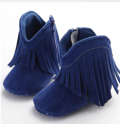 Princess Fringe Boots