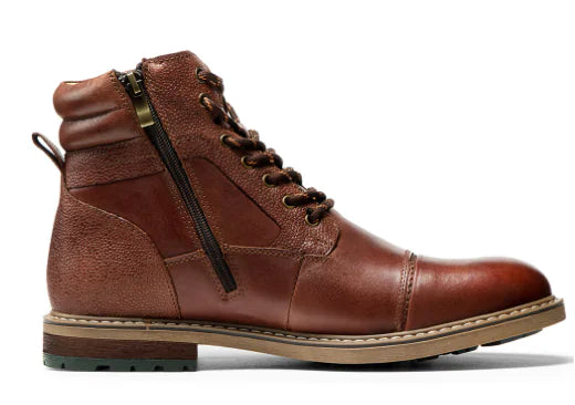 Men's Casual High-Top Lace-Up Ankle Boots