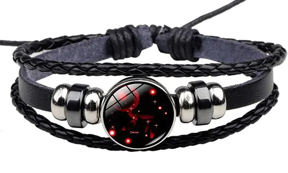 Zodiac Bracelet for Men and Women - Glow in the Dark