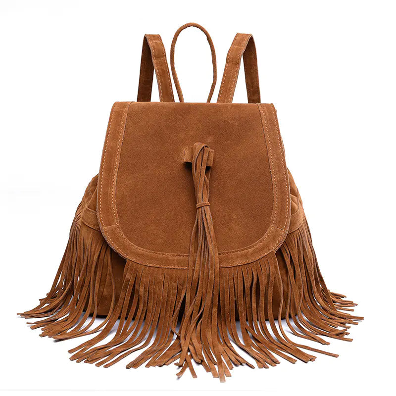Women's Casual Plush Backpack