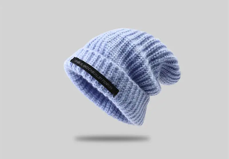 Warm Knitted Hat for Women with Large Head Circumference
