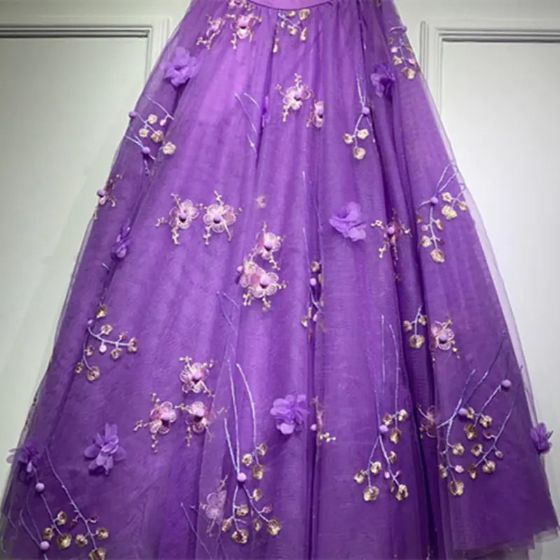 Embroidery Puffy Skirt