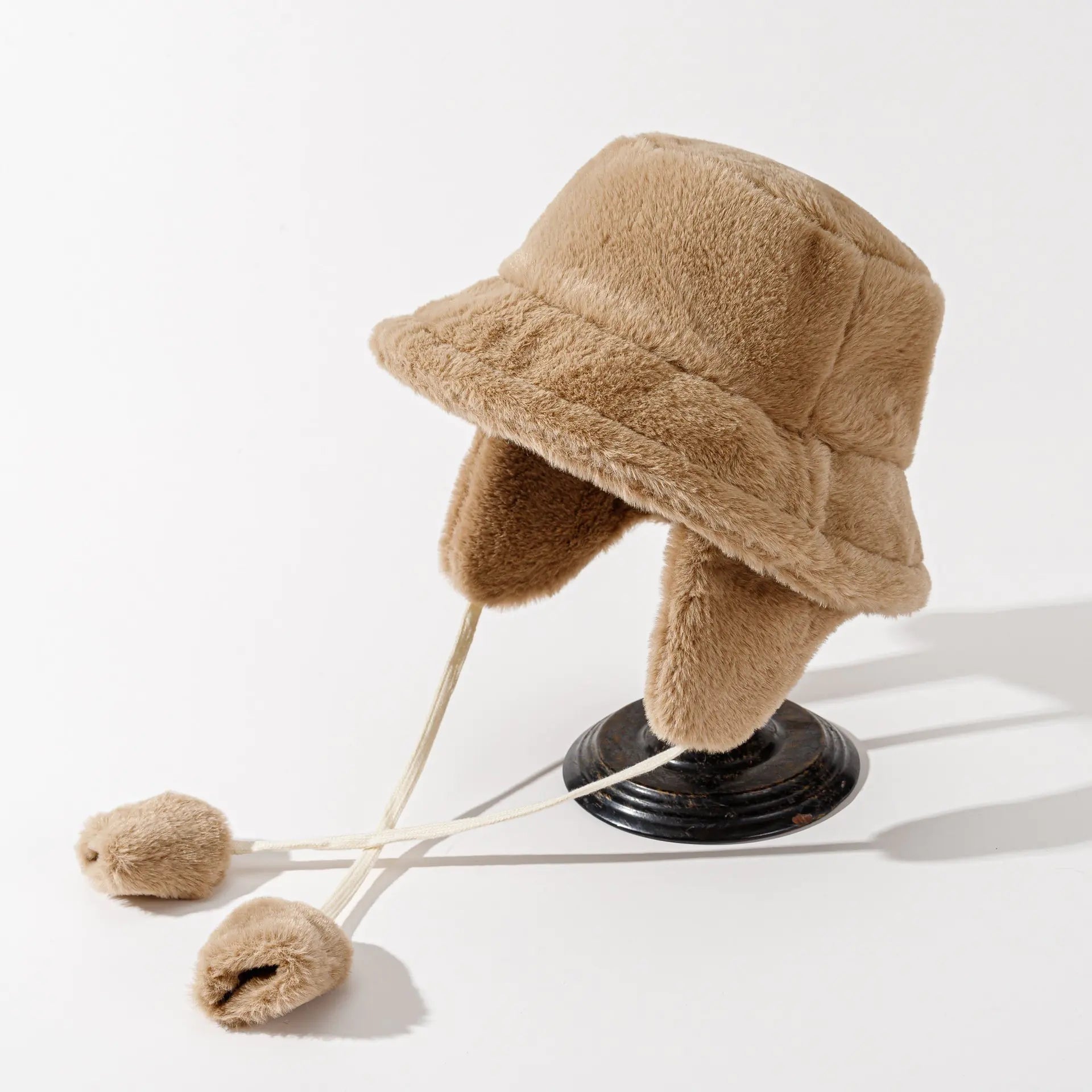 Plush Winter Earmuffs Hat