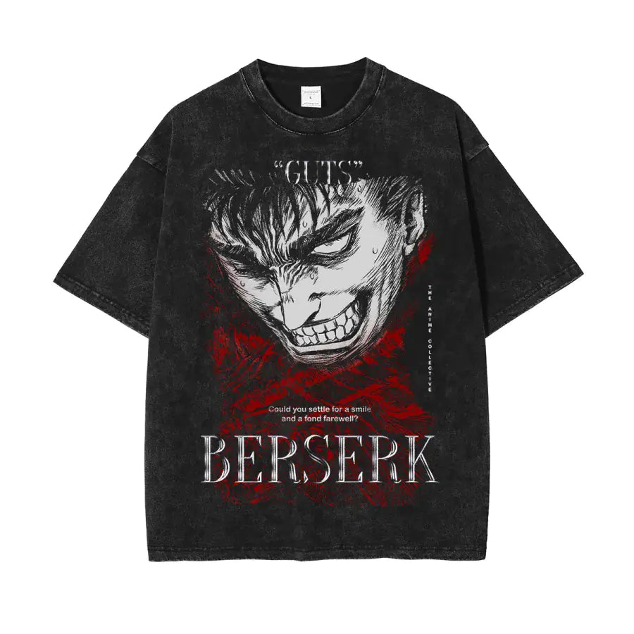 Vintage Dark Anime Streetwear Tee