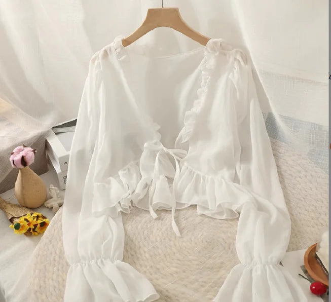 Chiffon V-Neck Grace