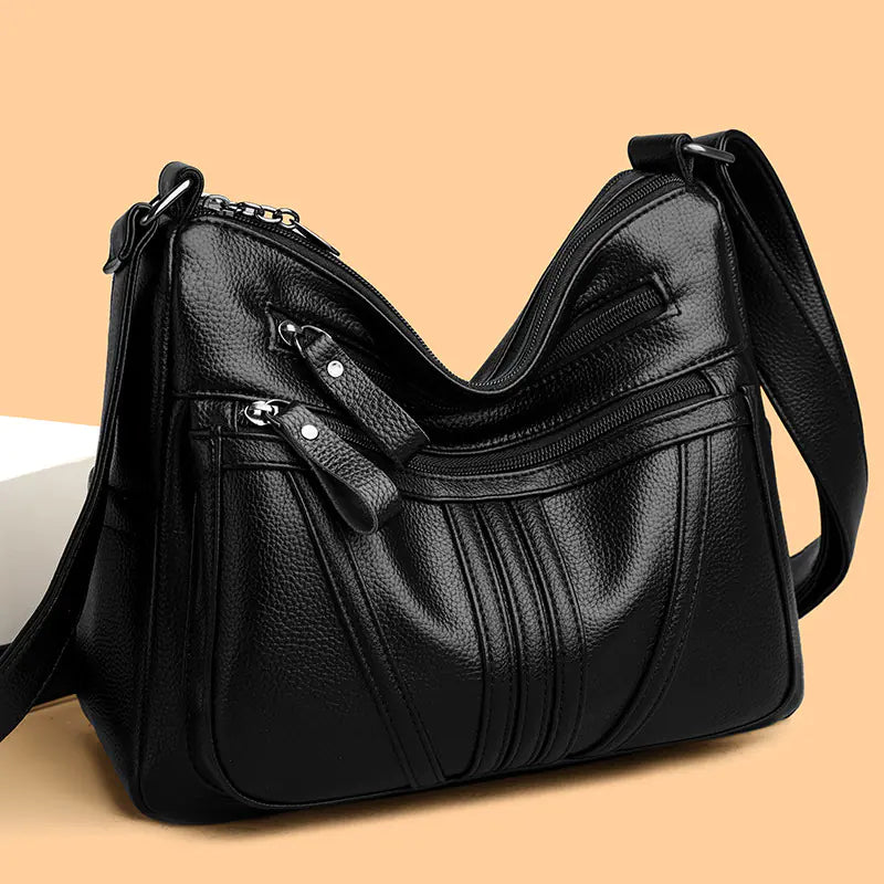 2024 Vintage Women's Soft Leather Shoulder Bag