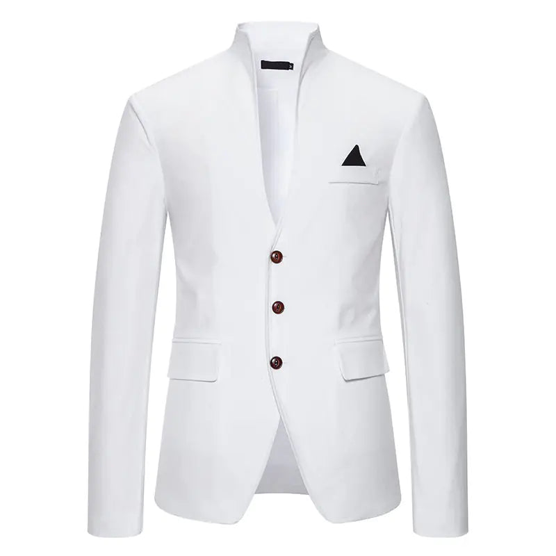 Men's Color Block Casual Slim Fit Suit Jacket X13