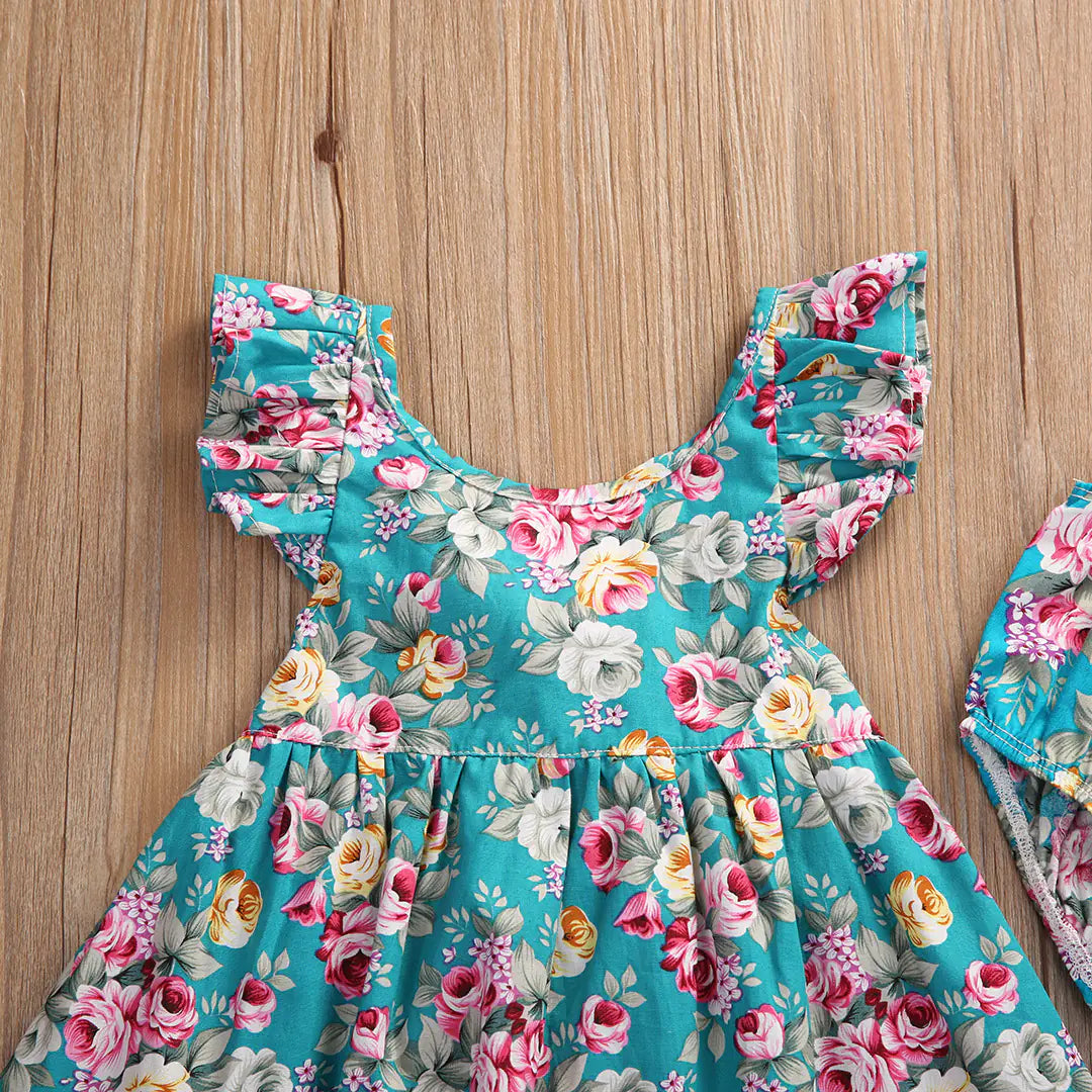 Baby Beach Dress Set
