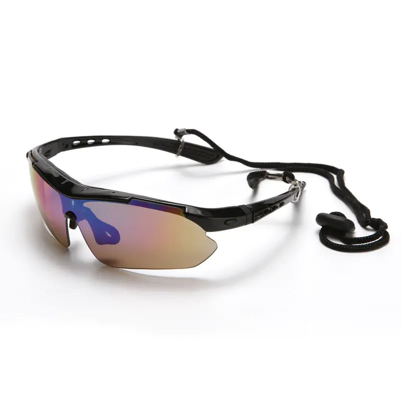 Cycling Sunglasses with Polarized Lenses (5 Color Set)
