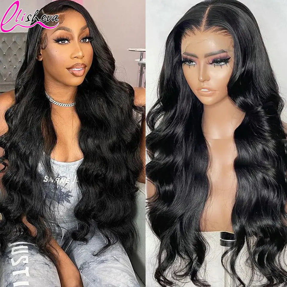 HD Transparent Lace Body Wave 13x4 Lace Front Wig
