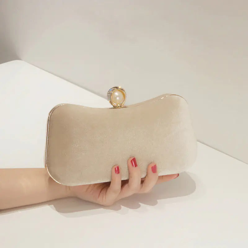 Verde Luxe Plush Contemporary Shoulder Bag