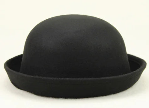 Wool Felt Hat - Vintage British Autumn Women's Hat
