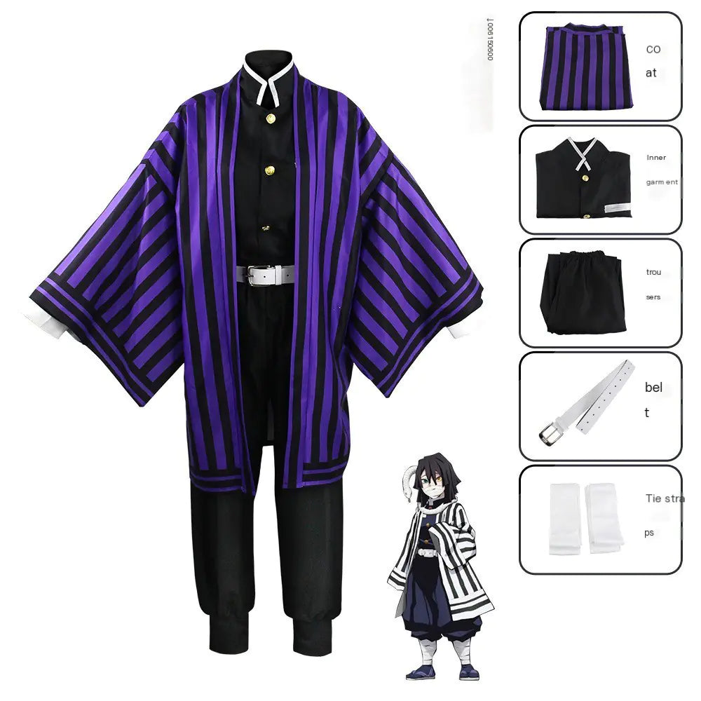 Mitsuri Cosplay Costume for Adults and Kids (One Set)