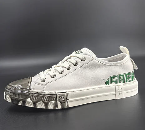 Men's Casual Breathable Canvas Sneakers - Summer Style
