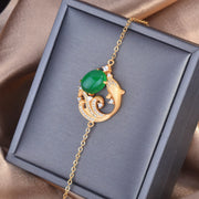 Ancient Pharaoh Gold Heritage Synthetic Bracelet