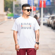 Plus Size Loose Fit Men's T-Shirt for Big Guys