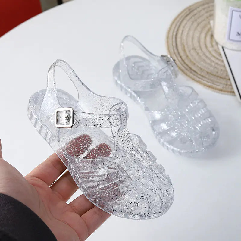 Children's Crystal Cave Soft Bottom Beach Sandals