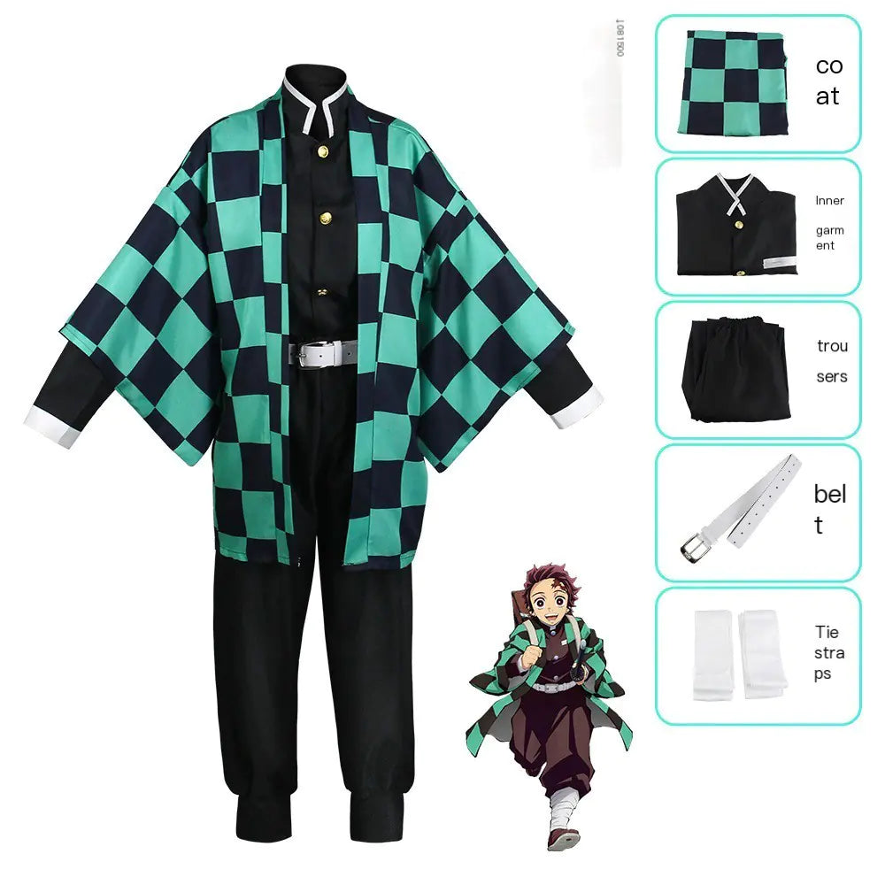 Mitsuri Cosplay Costume for Adults and Kids (One Set)