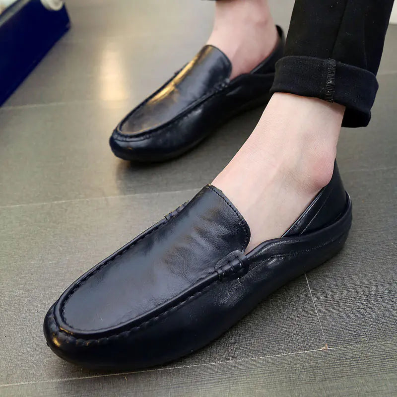 Men's Breathable Slip-On Loafers for Casual Comfort