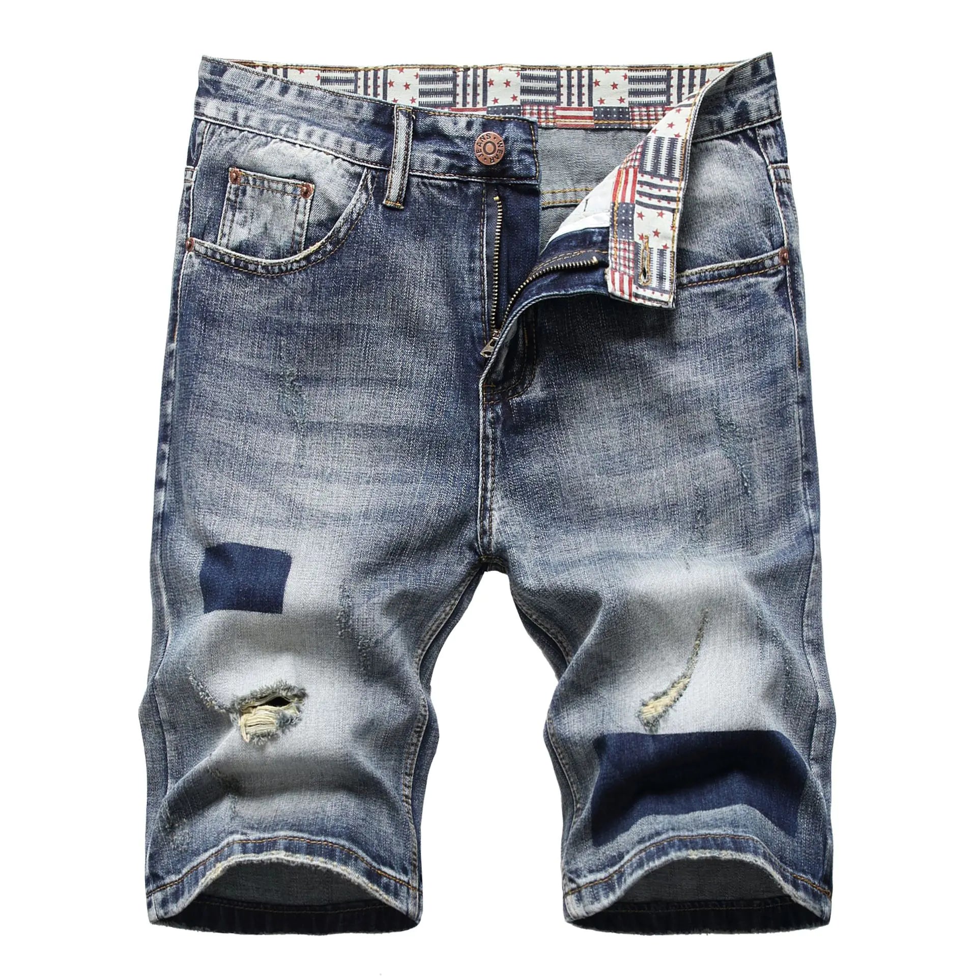 Nostalgic Ripped Vintage High Street Jeans