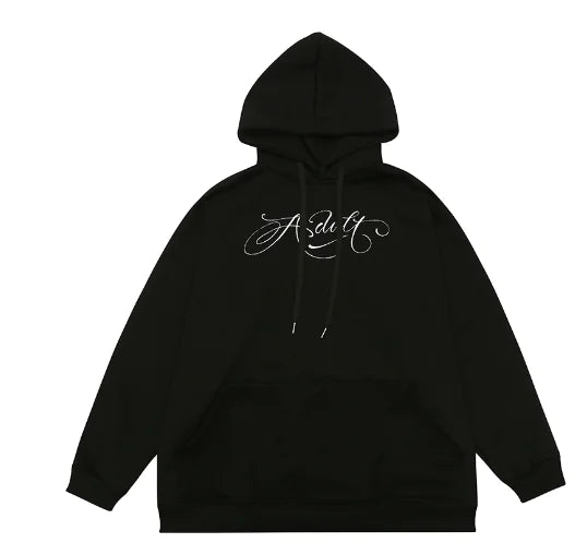 Hooded Solid Color Versatile Loose Youth Casual Hoodie